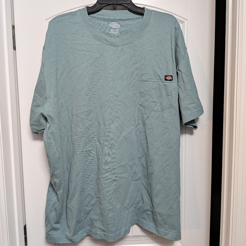 Dickies Men's Heavyweight Teal Tee